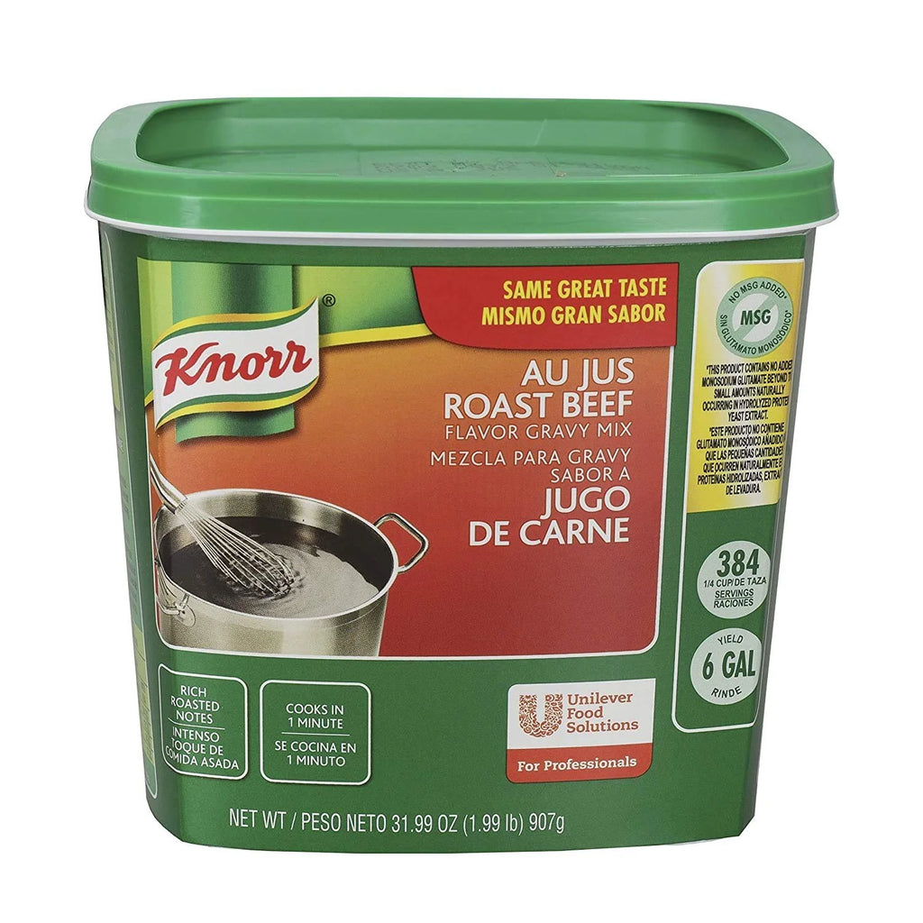 Au Jus Roast Beef Flavor Gravy Mix 1.99 lb, Pack of 2 F41421