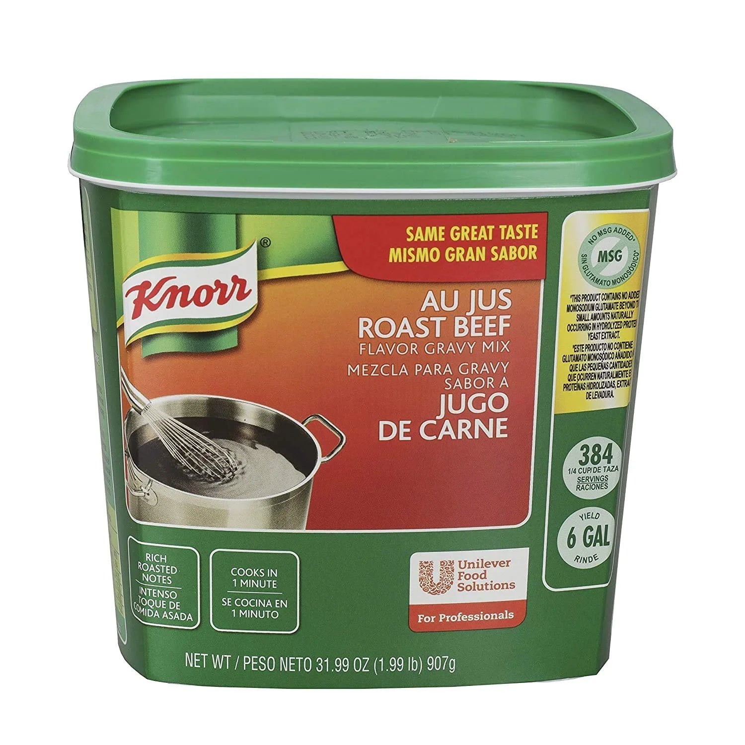Au Jus Roast Beef Flavor Gravy Mix 1.99 lb, Pack of 2 F41421