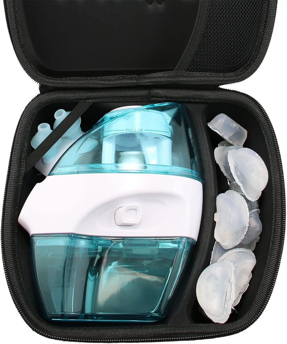 Nasal Irrigation System with 30 SaltPods and Black Travel Case C422