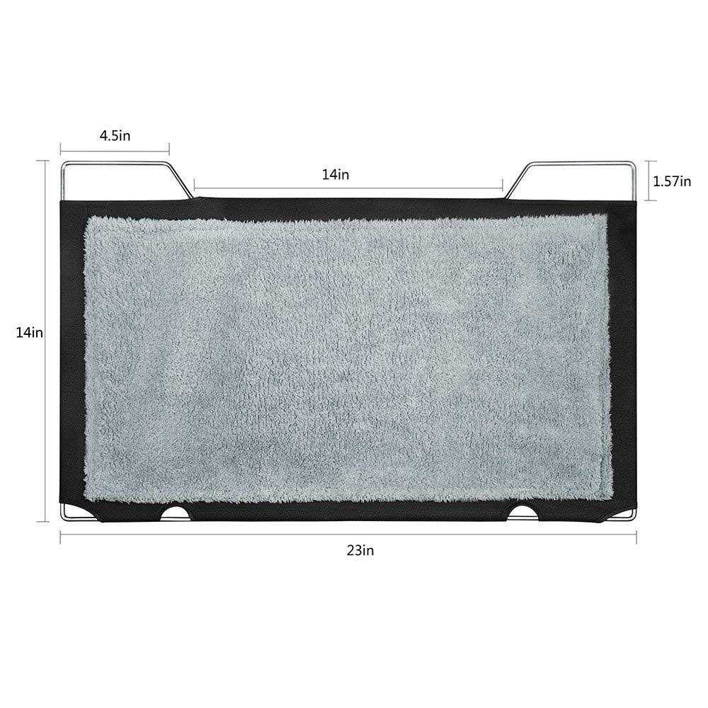 Cat Window Perch Cat Hammock 2 Layers Bed Up to 55lb Soft Mats Stable Metal Frames L38766