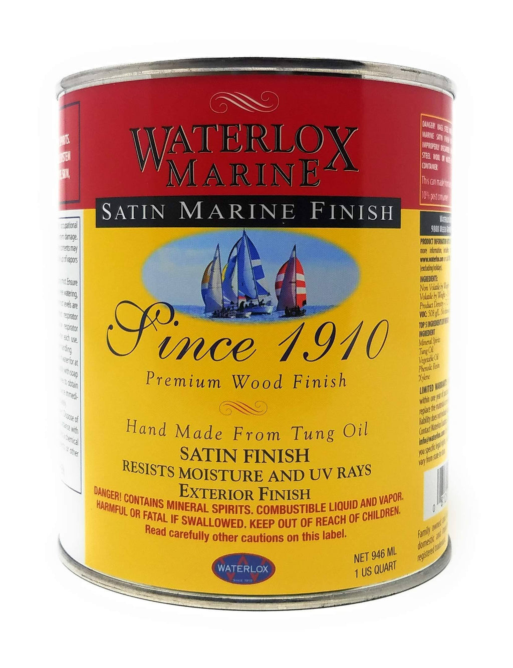 Satin Marine Finish, Quart O66894