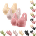 3 Pack Front Closure High Support Bras X18472