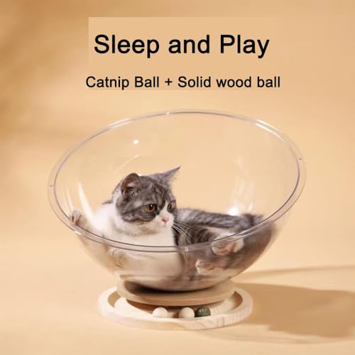 Solid Wood Cat Bed M40525
