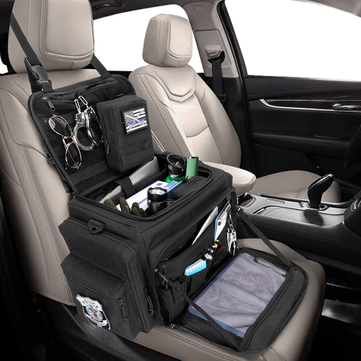 Black Patrol Bag with Laptop Layer T39551