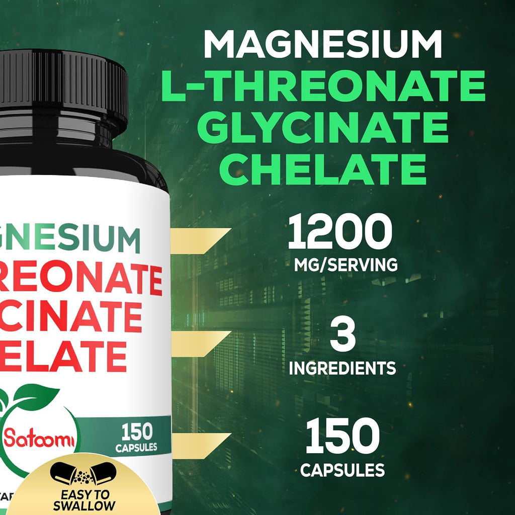 150 Vegan Capsules 1200mg Magnesium Supplement E15612