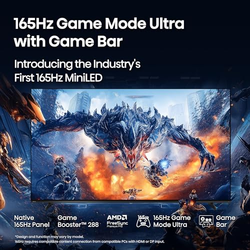 85" Mini-LED ULED 4K UHD Google Smart TV, QLED, Native 165Hz, HDR10+, Dolby Vision IQ J85146