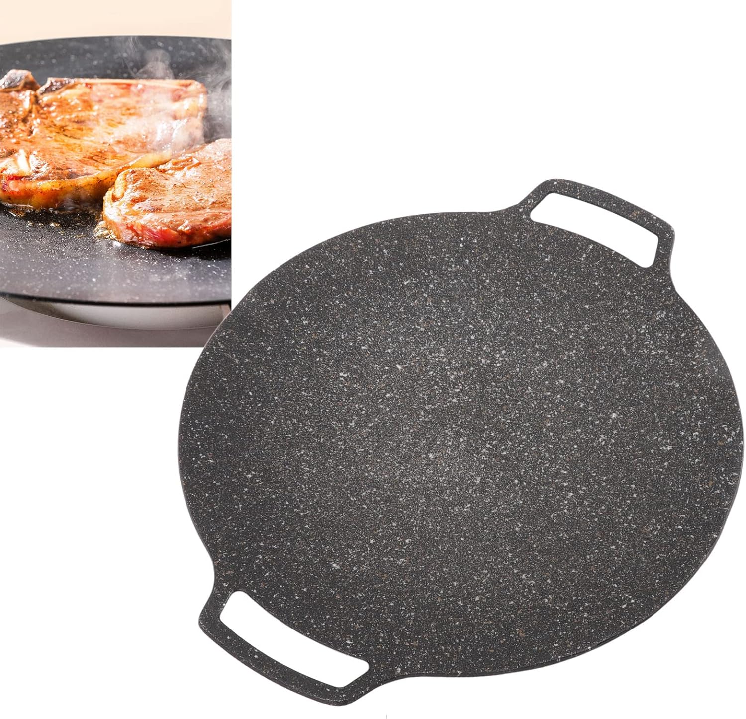 Non Stick Circular Korean Bbq Grill Pan (30cm) N507035