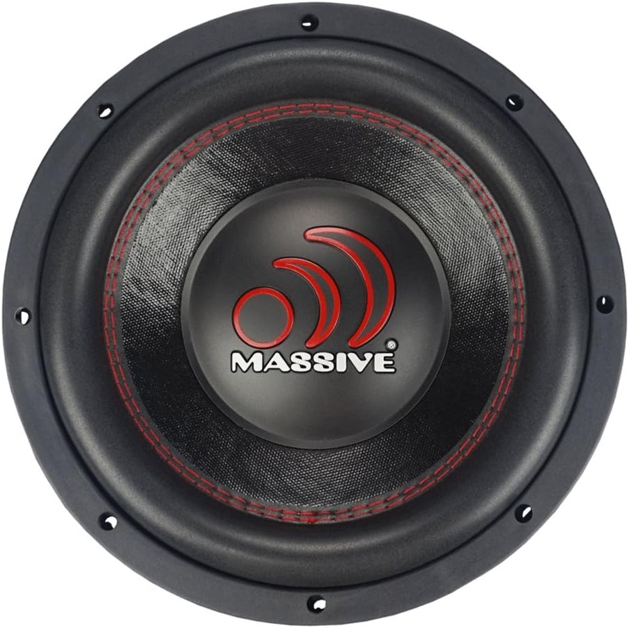 8 Inch 400 Watt RMS Dual 4 Ohm Car Audio Subwoofer H849