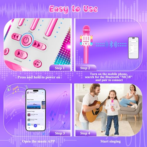 Wireless Bluetooth Microphone with Speaker V885