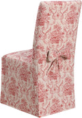 Red Dining Room Chair Slipcover O9276