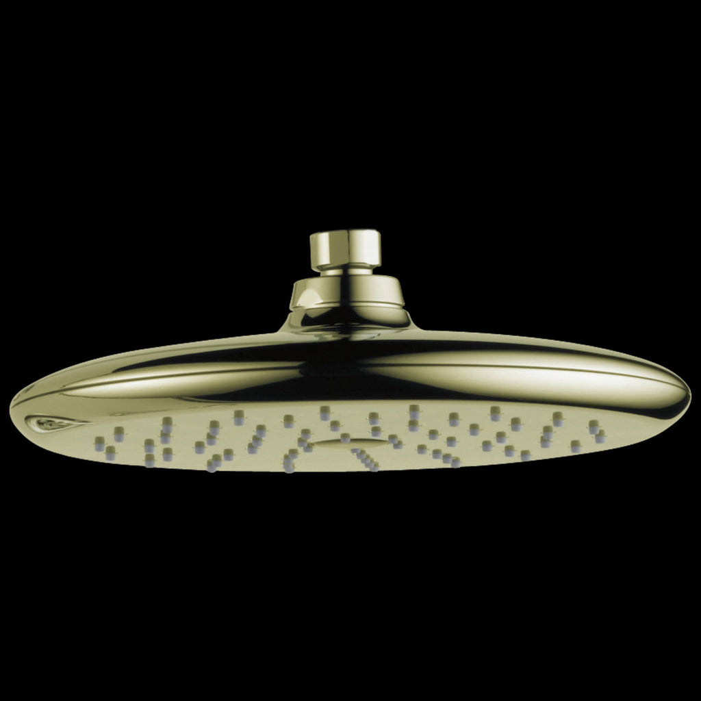 Polished Brass Single-Setting Shower Head E22524