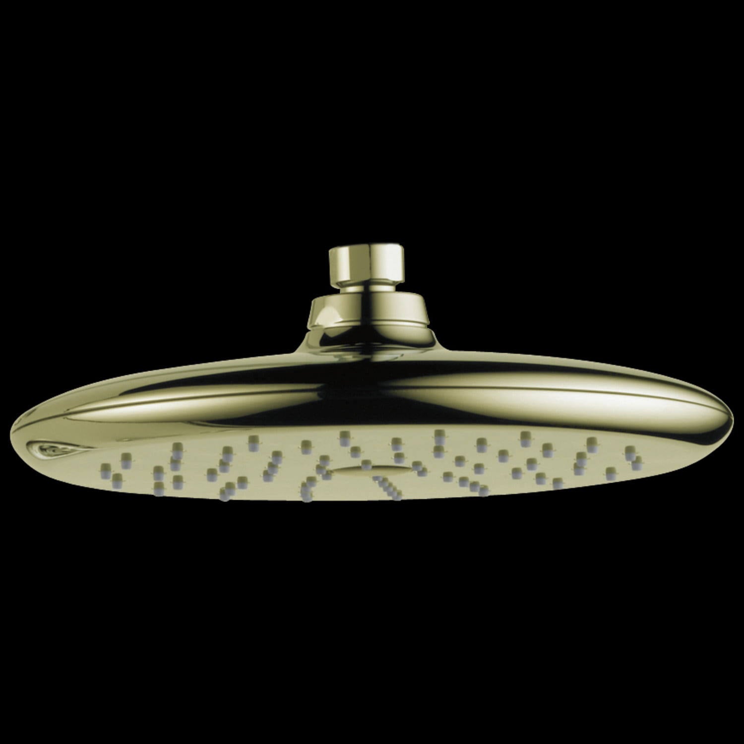 Polished Brass Single-Setting Shower Head E22524