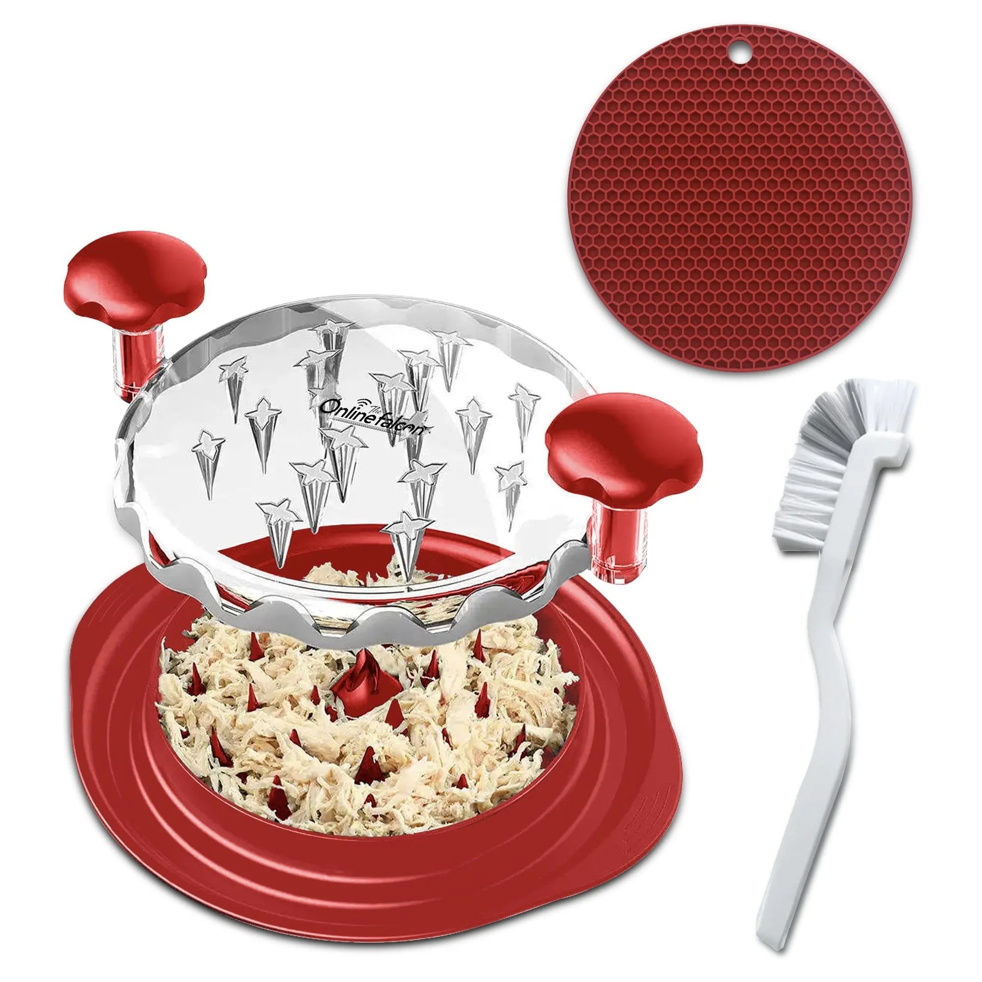 Chicken Shredder 10.8" Large Meat Shredder W2865