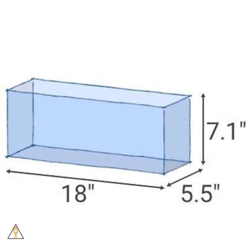 High Clarity Bookshelf Style Aquarium J257