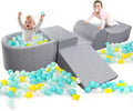 Soft Foam Climbing Blocks and Ball Pit K2123