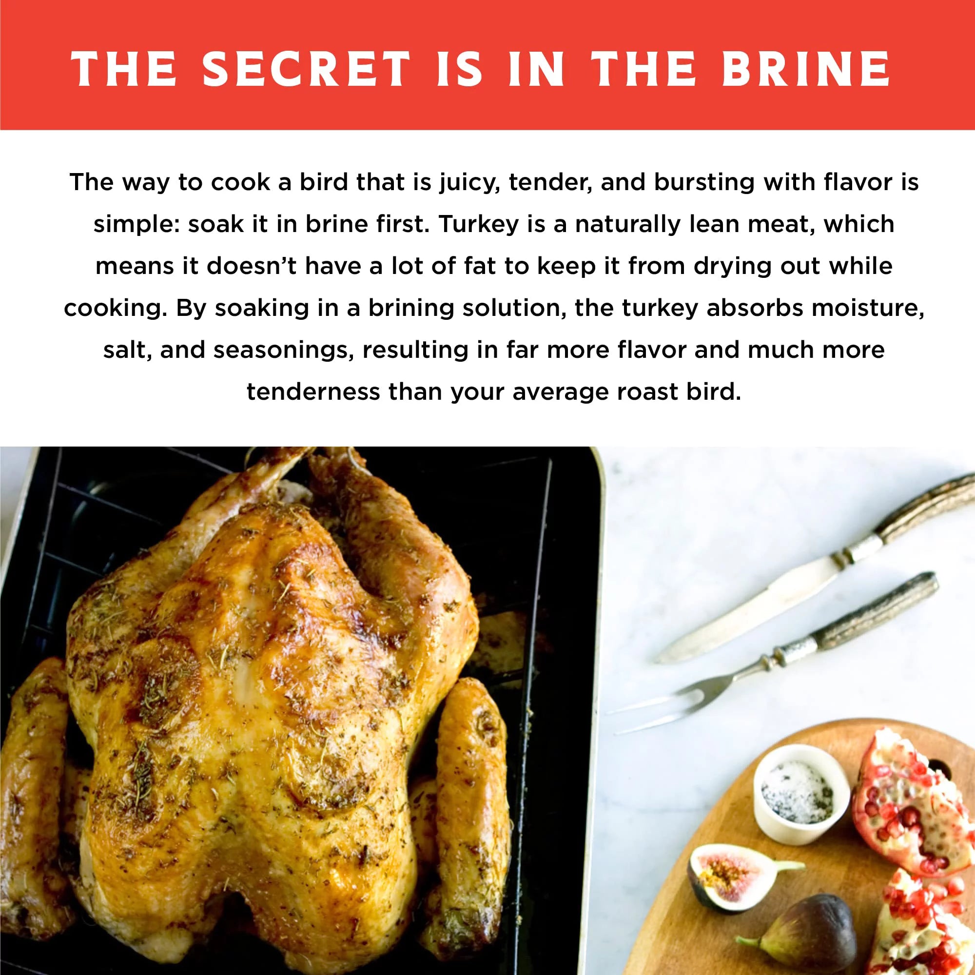 Sweet Heat Turkey Brine Kit with Bag J664
