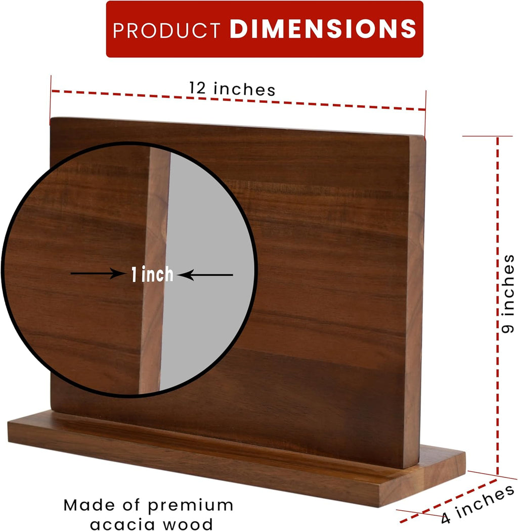Wooden Magnetic Knife Holder E77630