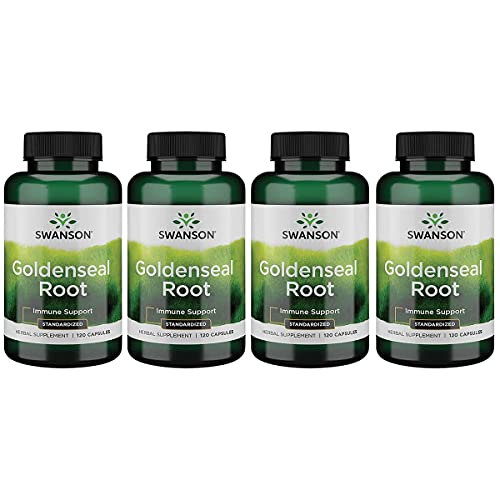 120 Capsules Goldenseal Root Herbal Supplement R489