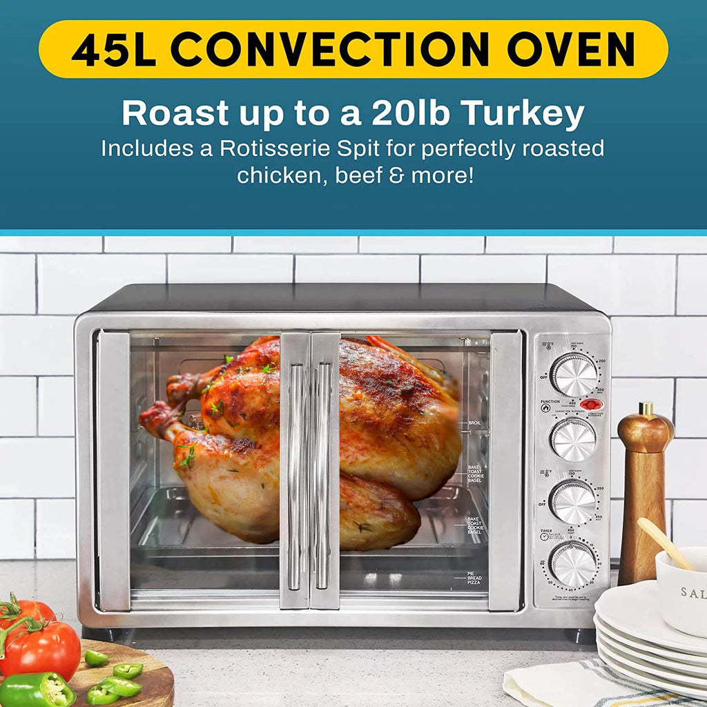 18-Slice Countertop Convection Oven with 4-Control Knobs Stainless Steel G1787
