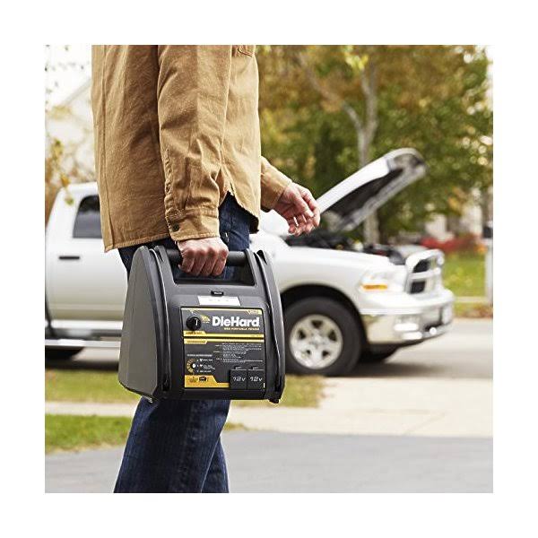 Portable Power 950 Peak Amp 12 Volt Jump Starter with 1-USB 2-12V Power Ports 150 PS D81164
