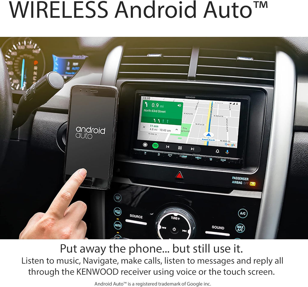 6.95" Digital Multimedia Bluetooth Car Stereo with Double DIN I865
