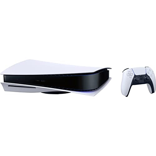 Playstation 5 Disc Version Gaming Console Bundle - 16GB GDDR6 Memory, 825GB SSD, 4K Blu-ray Player Y487883