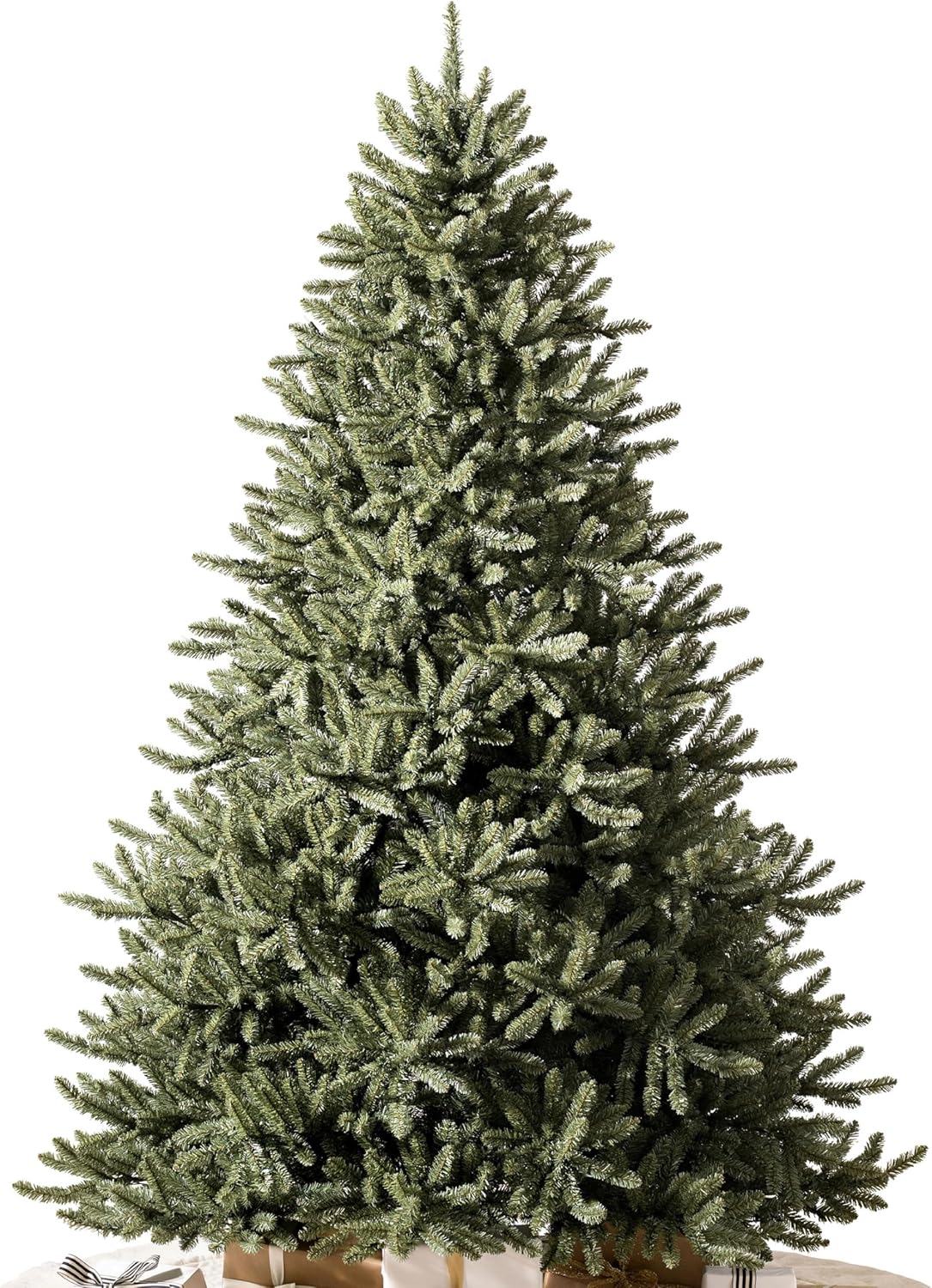 7.5ft Pre-Lit Artificial Christmas Tree with 1000 Clear Incandescent Lights D78056
