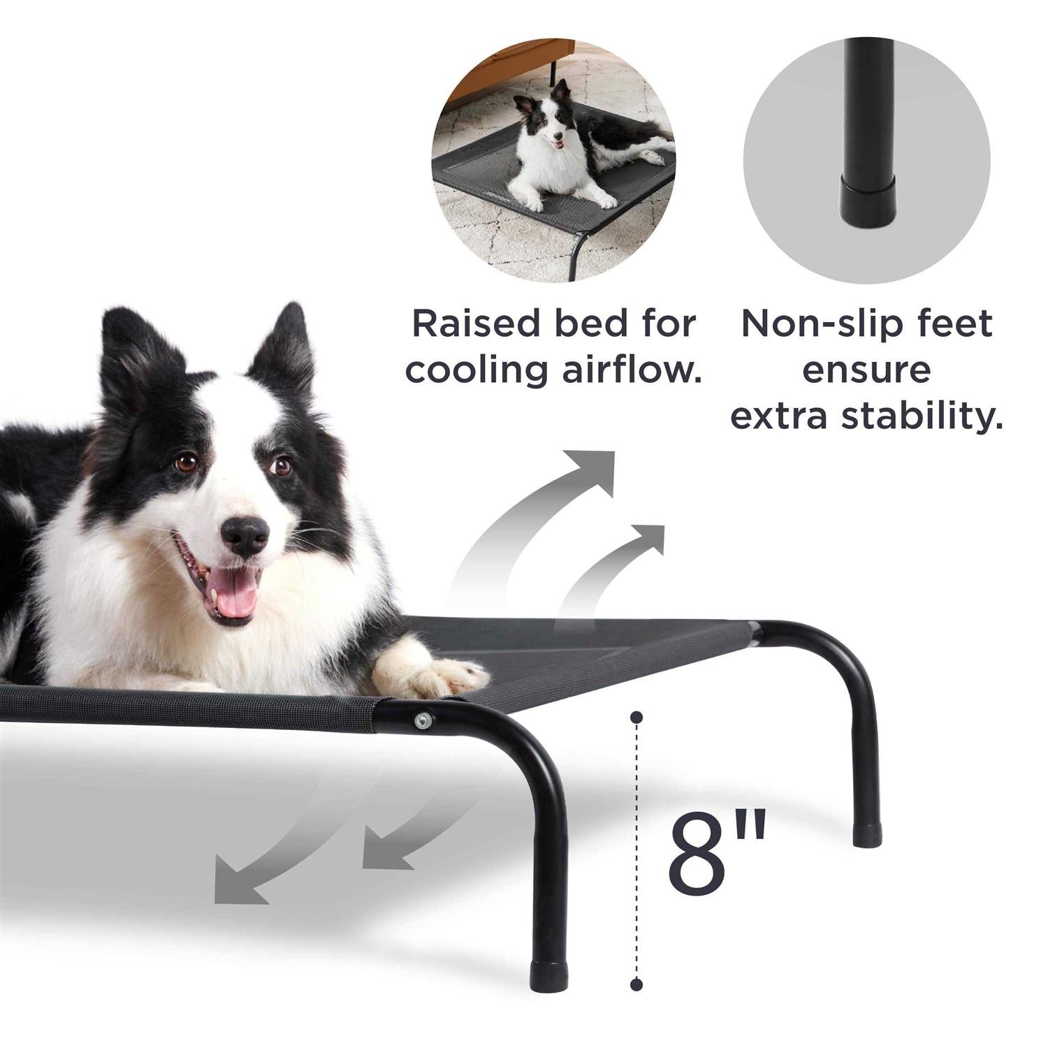 Large Elevated Cooling Outdoor Dog Bed B30184
