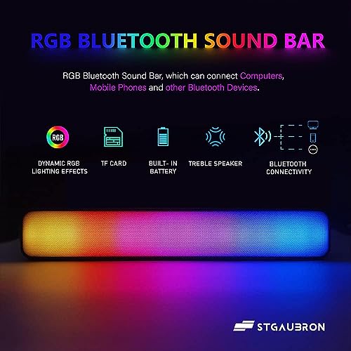Gaming PC Desktop Computer, Intel Core I7 up to 3.9 GHz, Radeon RX 580 8G, 16G RAM, 512G SSD, WiFi, Bluetooth 5.0, RGB Fan x6, RGB BT Sound Bar, Windows 10 Home S9718
