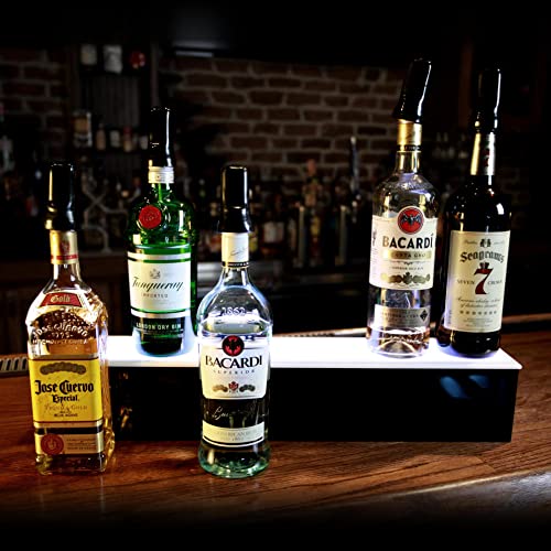 LED Liquor Bottle Display Shelf - 1 Tier - 36" U893