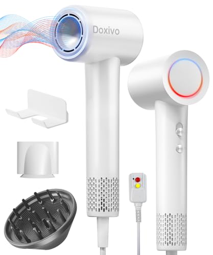 130000 RPM High Speed Brushless Motor Negative Ionic Hair Dryer with Magnetic Diffuser & Nozzle P97775