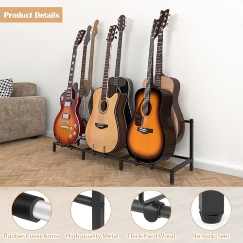 3-Piece Floor Guitar Rack with Amp Support K627022