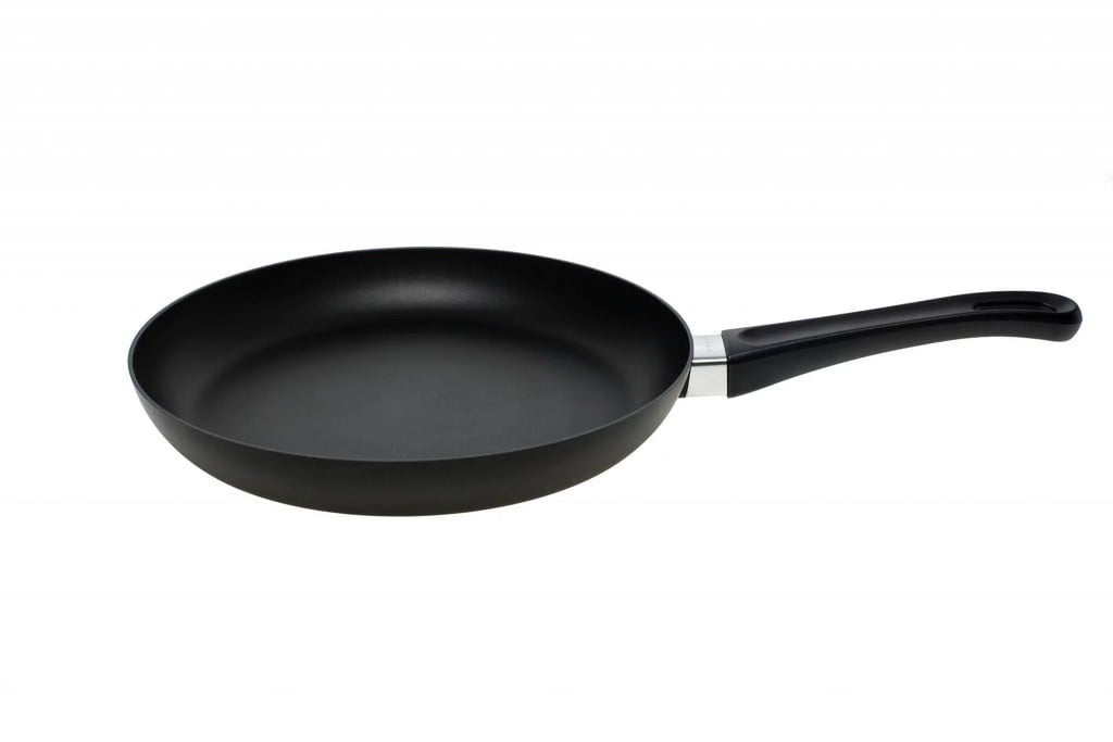 Black Cast Aluminum Induction Fry Pan C397635