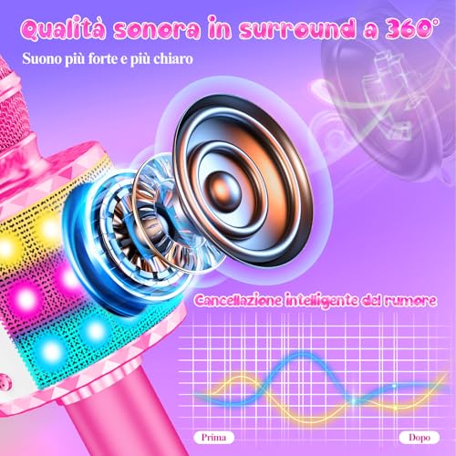 Wireless Bluetooth Microphone with Speaker V885
