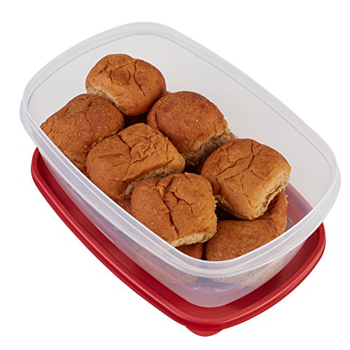 Set of 2 Food Storage Containers, Racer Red S3499