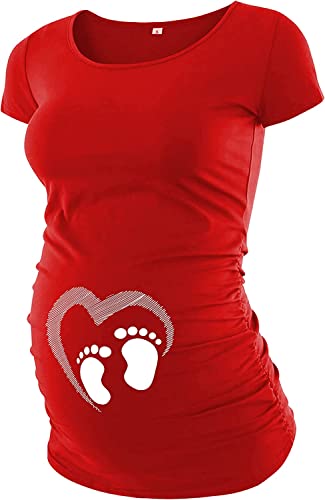 Pack of 3 Maternity Shirts with Ruched Sides I308