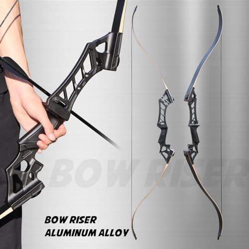 58'' Aluminum Alloy Takedown Recurve Bow and Arrow Set D65056