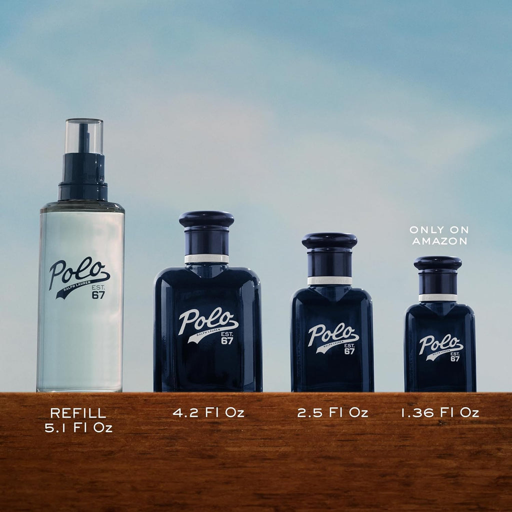 Woody & Solar Eau de Toilette Refill Bundle, 2.5 Fl Oz & 5.1 Fl Oz N5669