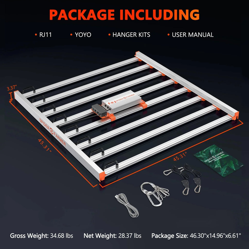 Full Spectrum LED Grow Light C4618