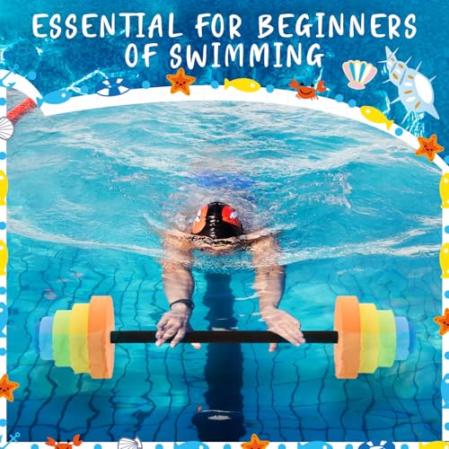 Adjustable Aquatic Exercise Dumbbells with 4 EVA Foam B529