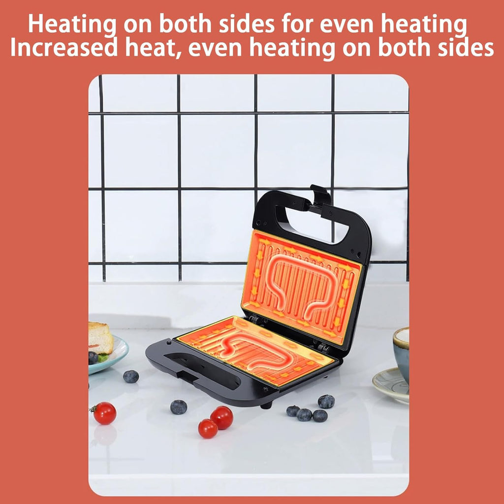 Waffle Maker with Removable Non-Stick Tray, 2-Slice, 750W C593