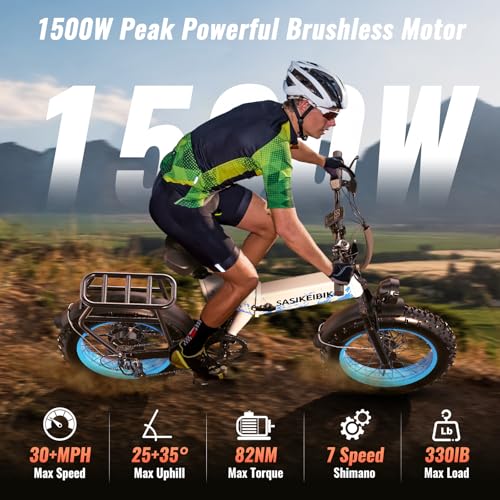 52v 20AH Full Suspension Electric Bike with 20"x 4.0 Fat Tire H909