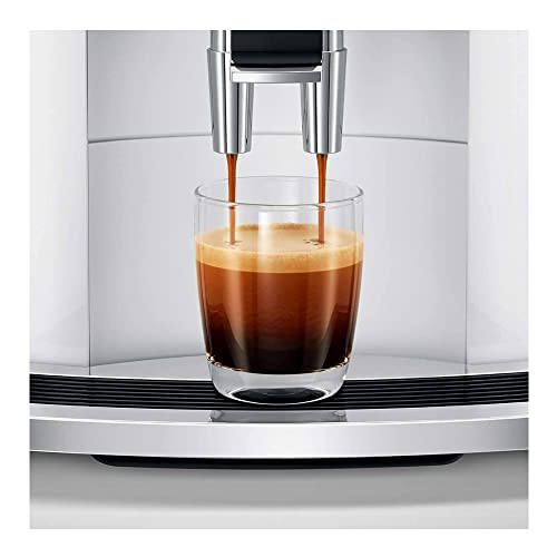 Piano White Automatic Espresso Machine with Glass Milk Container L866969