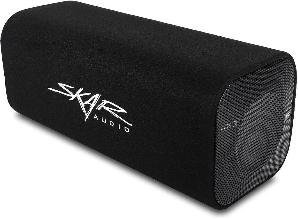 Single 8" 400 Watt Max Power Vented Subwoofer Enclosure Bass Tube R164