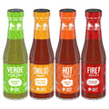Glass Condiment Sauce Variety Pack, 4 CT G5706