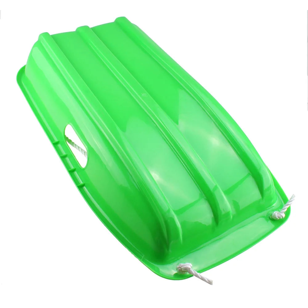 Green Plastic Snow Sled, 25.6*14.2*4.3 inch F212140