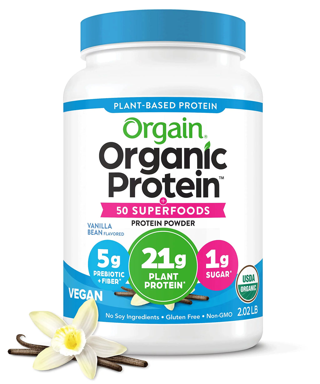 Vanilla Bean 21g Plant Based Protein Powder 2.02lb A20150