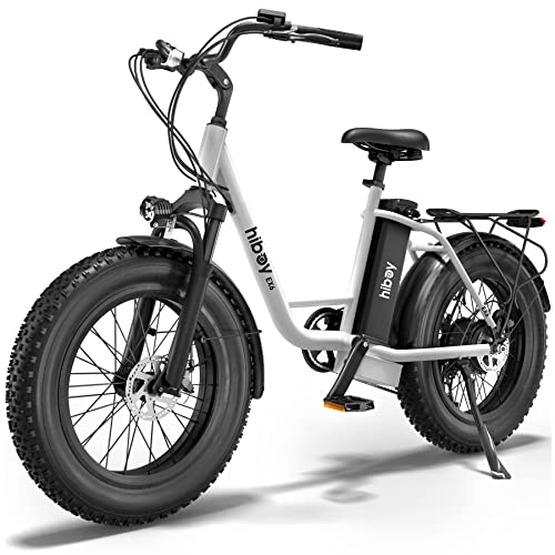 Electric Bike with 960W Peak Motor, 25mph Max Speed, 720WH Removable Battery, 20" Electric Bicycle with Shimano 7 Speed and Front Suspension L70493