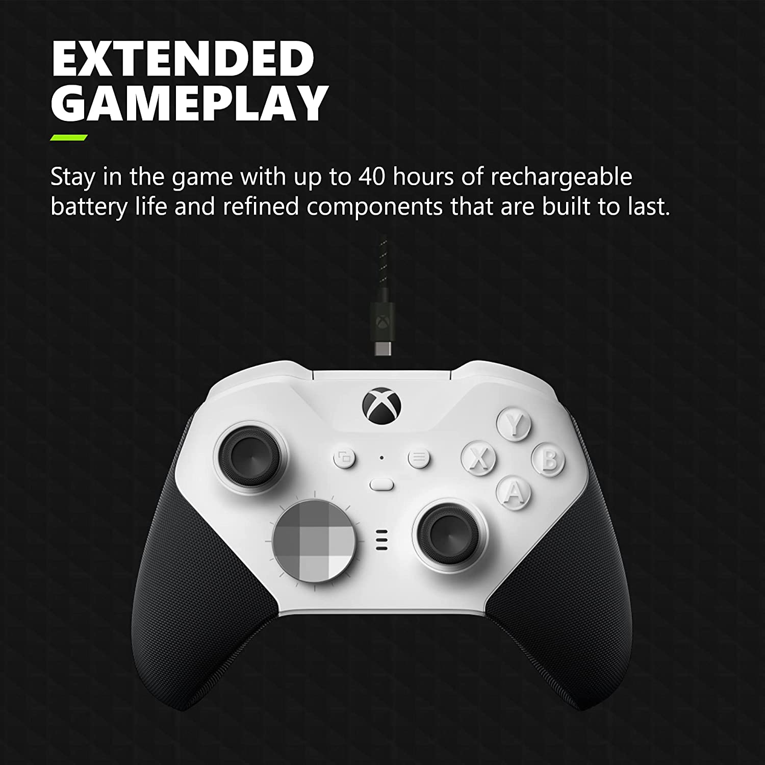 White Wireless Gaming Controller with Black Gaming Buds + Cleaning Kit C21018