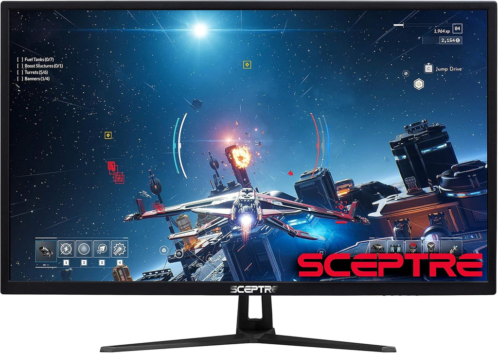 32" QHD 2560x1440 LED Monitor HDMI DisplayPort 85Hz Built-in Speakers Blue Light Shift Machine Black W11907